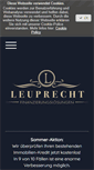 Mobile Screenshot of leuprecht.at